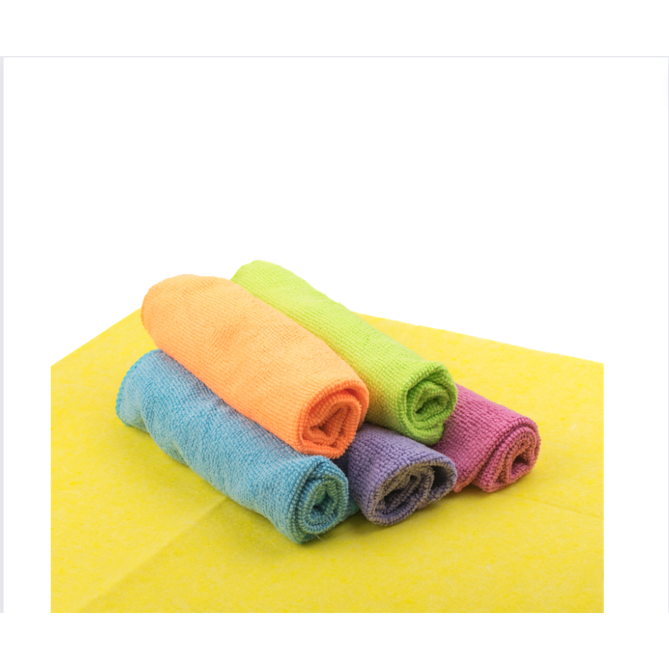 Microfiber cloth - Pink - 10pcs