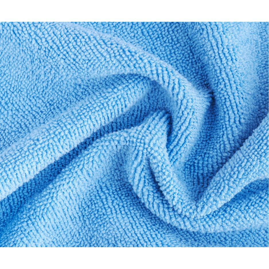 Microfiber cloth - Blue - 10pcs